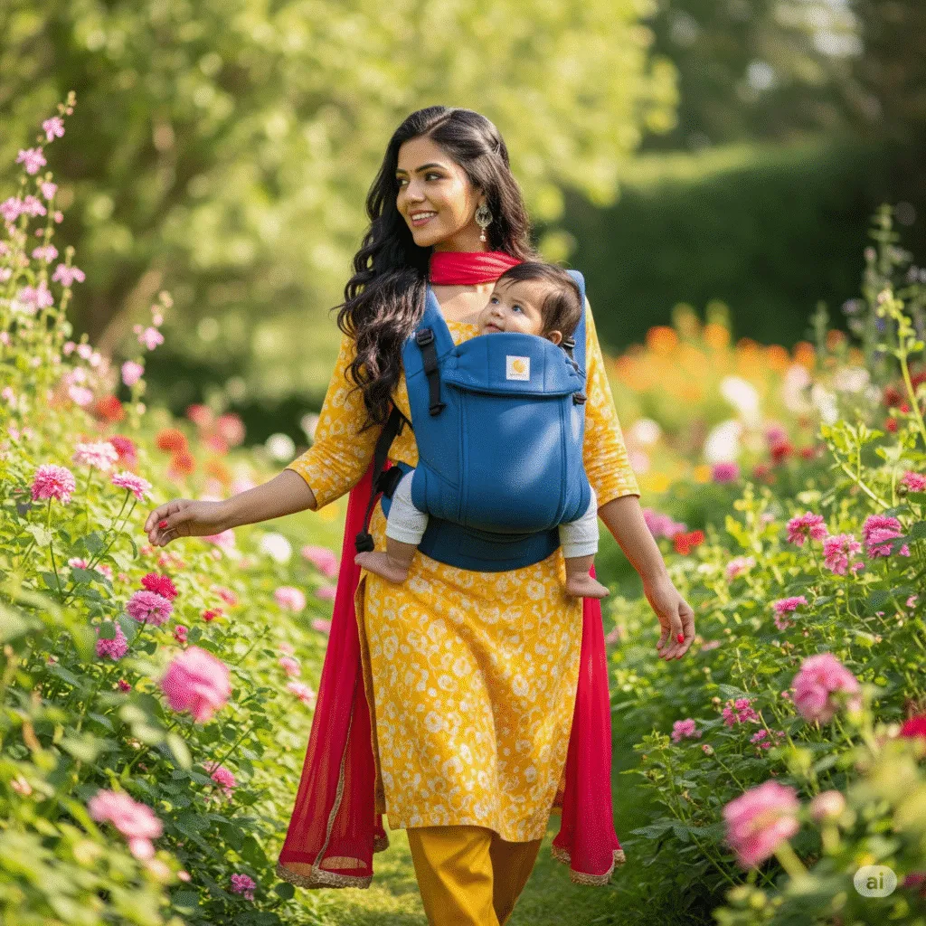 Adjustable Baby Carrier Cum Kangaroo Bag