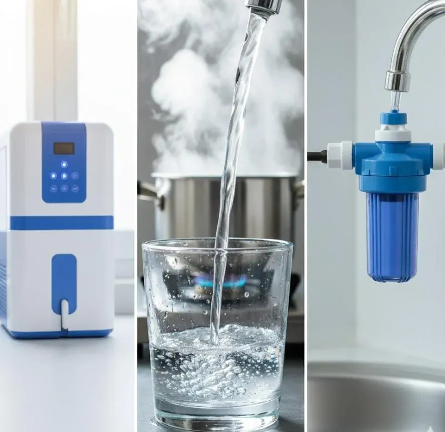 RO vs Boiled vs Filtered Water