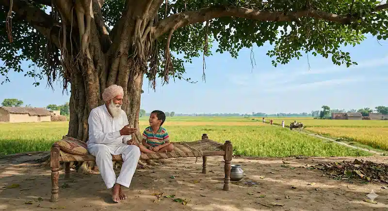 village wealth vs city life