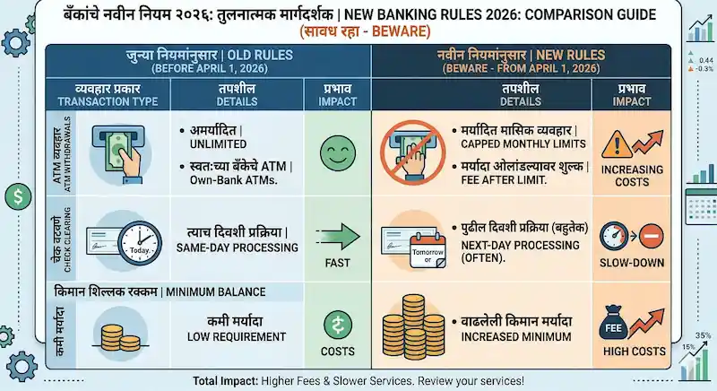 New Banking Rules April 2026