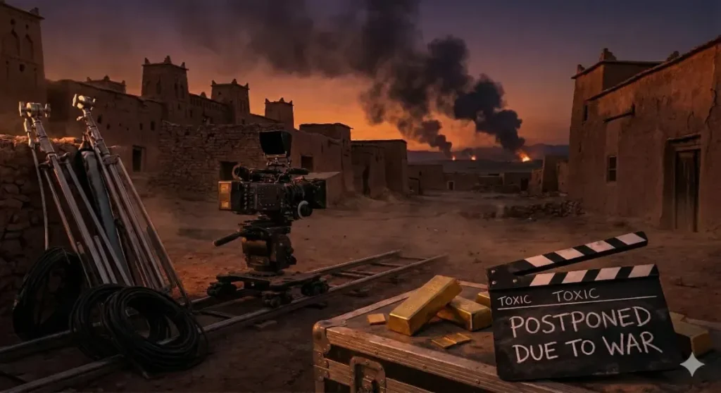 Toxic movie postponed