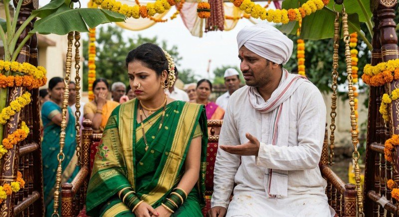 शेतकरी नवरा नको ग बाई