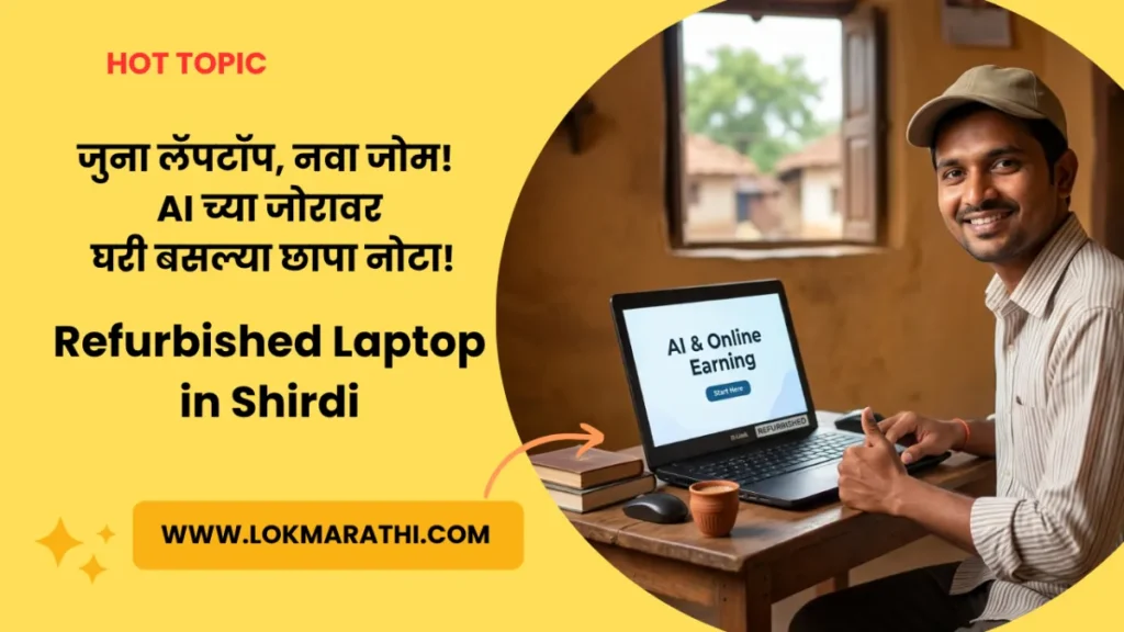 Refurbished Laptop Meaning in Marathi