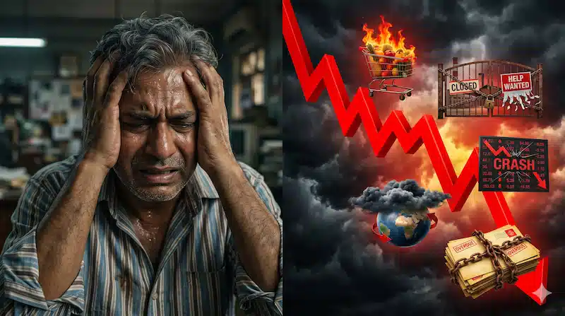 Economic Crisis in India Alert