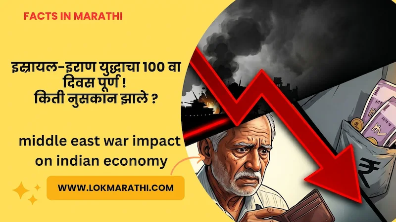 Middle east war impact on indian economy