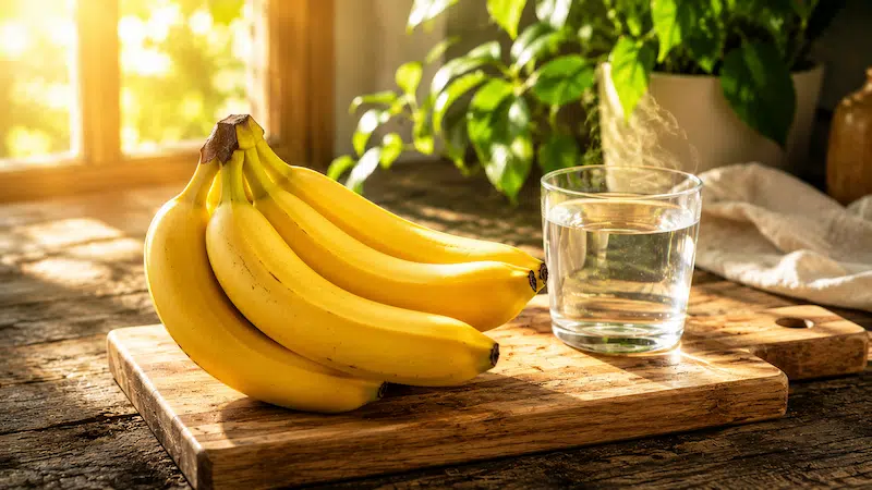 Eating 1 banana daily for 45 days